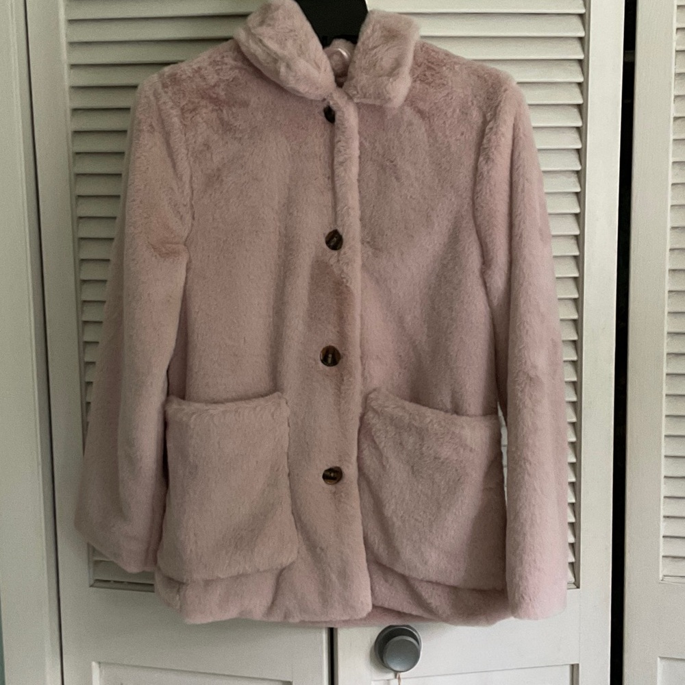 Cuddl Duds Soft Cream Coat